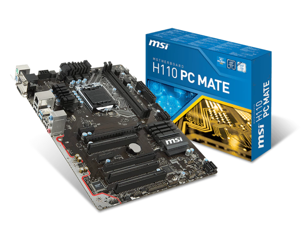 MSI Motherboard H110 PC MATE